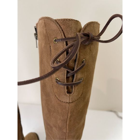 Born women’s tall brown boots suede leather size 6.5 - Picture 11 of 11